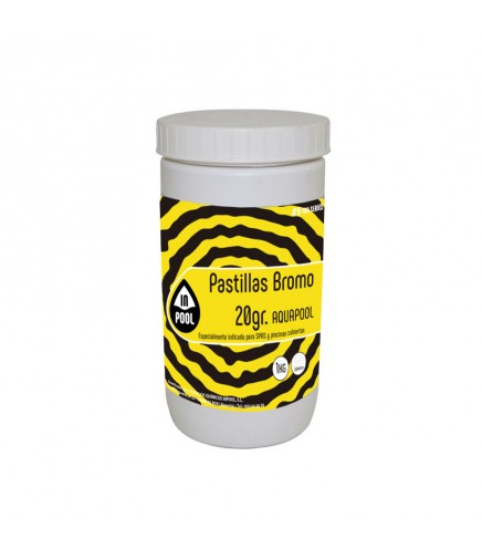 Bromo en Pastillas para Piscinas y Spas INPOOL 1kg