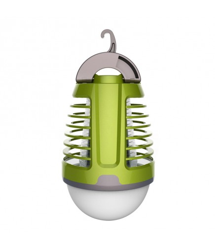 Linterna Recargable Antimosquitos para Jardín 3W+2W