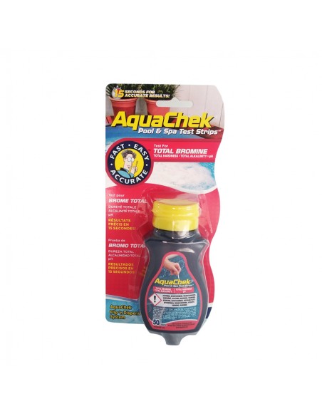 Tiras de Prueba 4 en 1TOTAL BROMINE AquaChek
