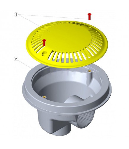 Recambio rejilla Sumidero Antitorbellino ASTRALPOOL 4402020301 2
