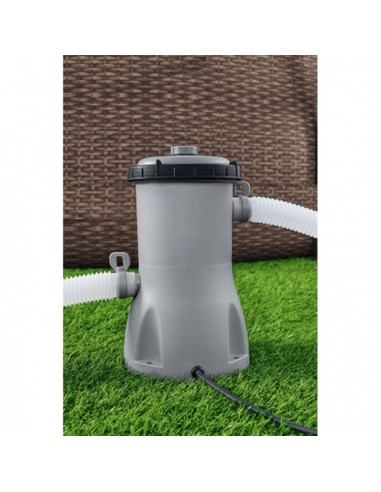Depuradora de Cartucho para Piscina con Filtro 3028 l/h BESTWAY 58386