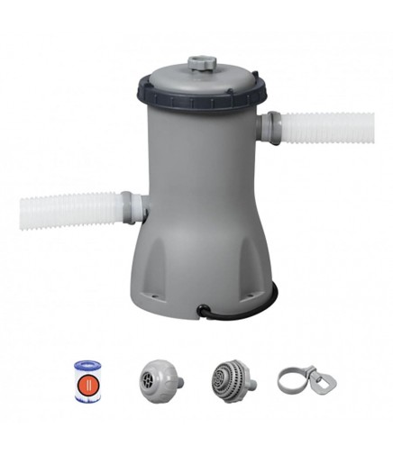 Depuradora de Cartucho para Piscina con Filtro 3028 l/h BESTWAY 58386
