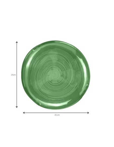 Disco Volador Frisbee Con Led Outdoor color verde