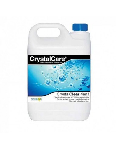 Crystal Clear 4 en 1 Coagulante Natural para Piscina 2l AQA