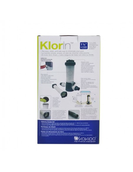 Clorador en Línea KOKIDO 0.38mm para Piscina