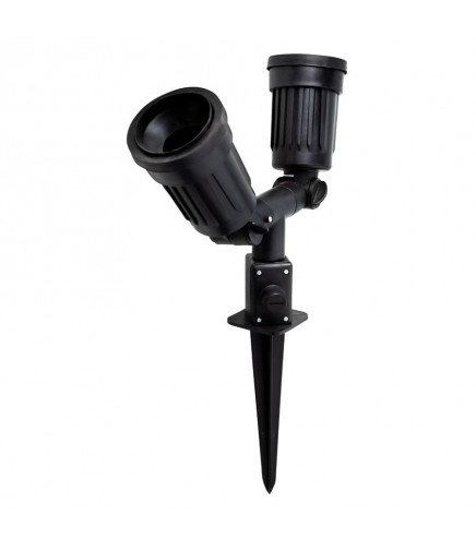 Proyector de Estaca Doble para Jardín MATEL E27  8425160254100