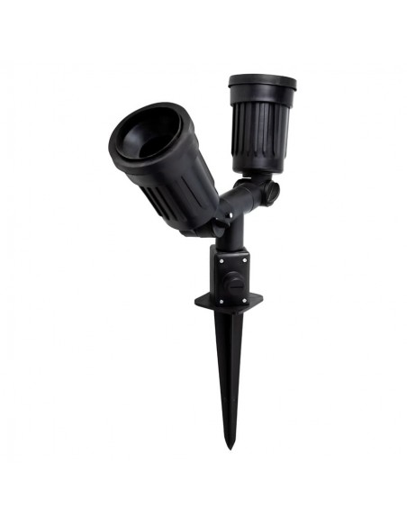 Proyector de Estaca Doble para Jardín MATEL E27  8425160254100
