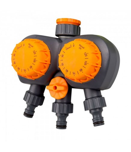 Programador de Riego Mecánico con 3 Salidas AKHUO