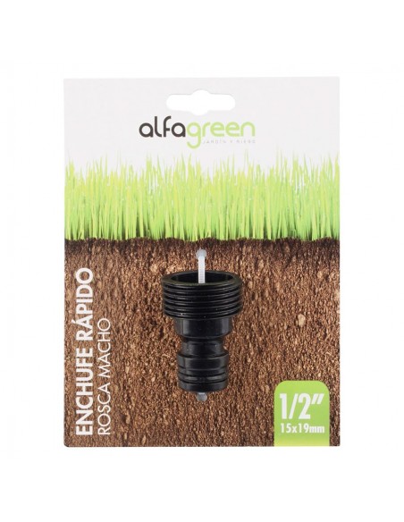 Enchufe Rápido Plus Rosca Macho 1/2" Enchufe Rápido Plus Rosca Macho 1/2"