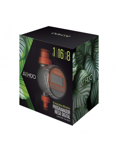 Programador de Riego Digital 1 Salida AKHUO