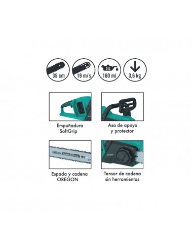 Motosierra Brushless 40V VATTON