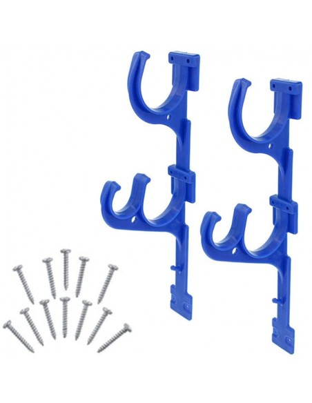 Set De 2 Perchas Para Pértigas de Piscina Kokido