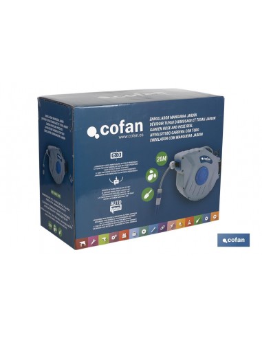 Enrollador automático de manguera...