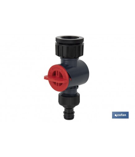 Conector con filtro de agua...