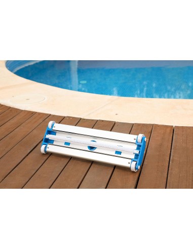 Carro limpiafondos inox con sistema...