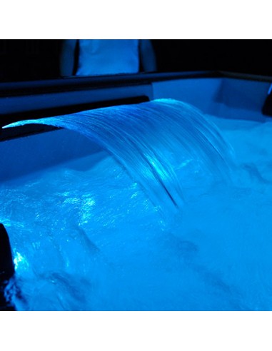 Cascada led del Spa prefabricado modelo Donna Cascada led del Spa prefabricado modelo Donna