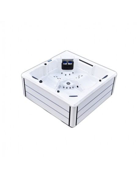 Spa con hidromasaje, leds, cromoterapia,fabricado en pvc