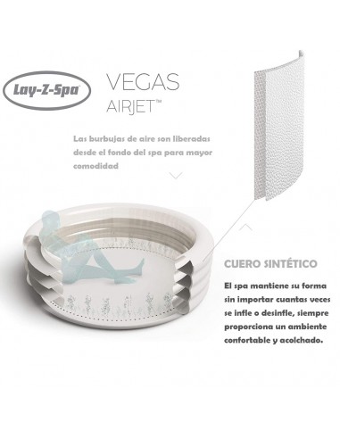 Spa hinchable Lay Z Spa Vegas