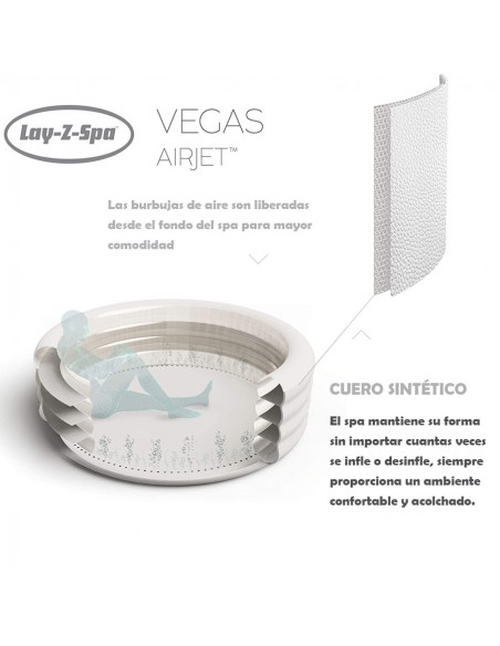 Spa hinchable Lay Z Spa Vegas