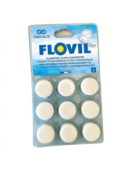 Floculante y clarificador Flovil para Piscina