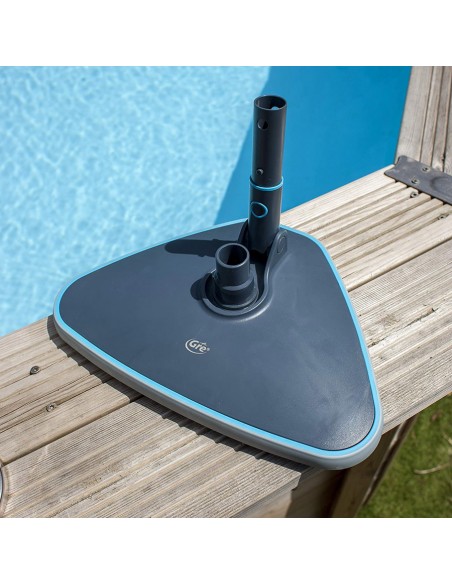 Limpiafondos triangular Graphite GRE VHTP40